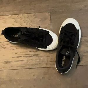 Shoes The brand is Adidas